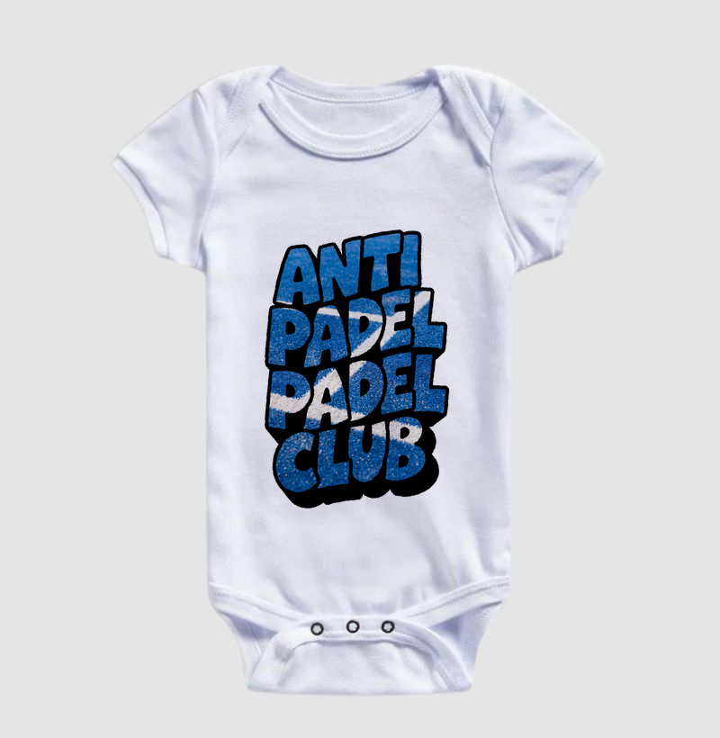 Camiseta Anti Padel Padel Club Quadra Azul - Imagem 3