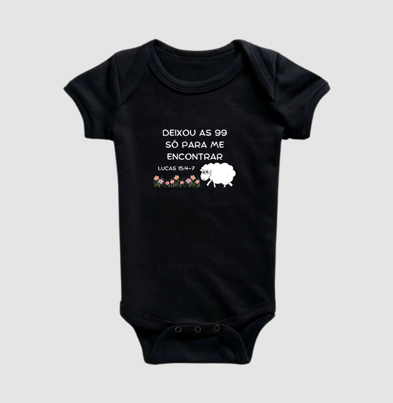 Deixou as 99 só para me encontrar (body infantil)