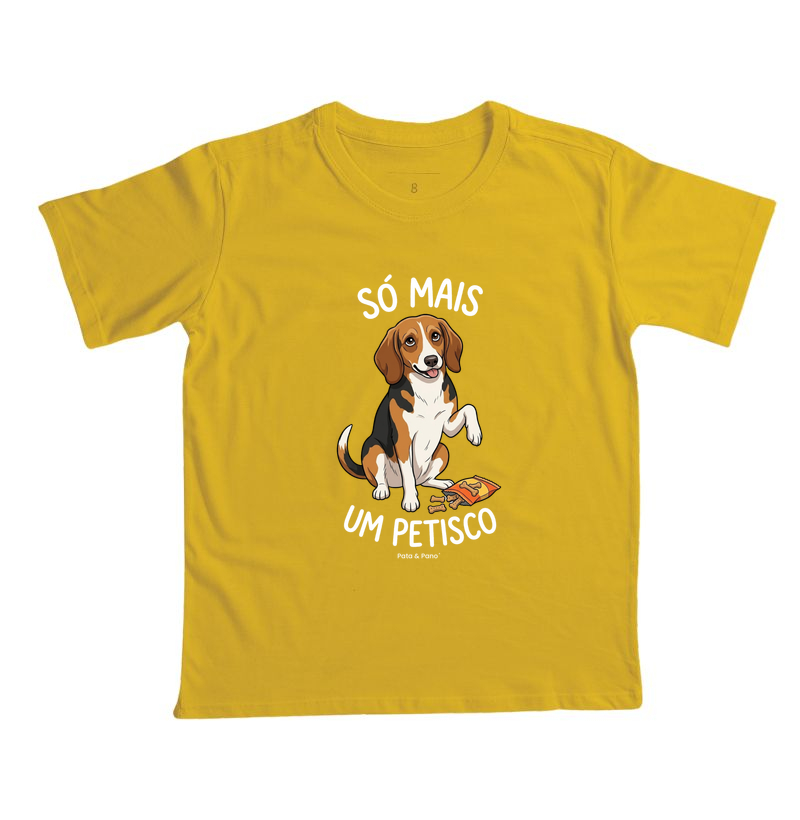 CAMISETA INFANTIL BEAGLE PETISCO - Imagem 7