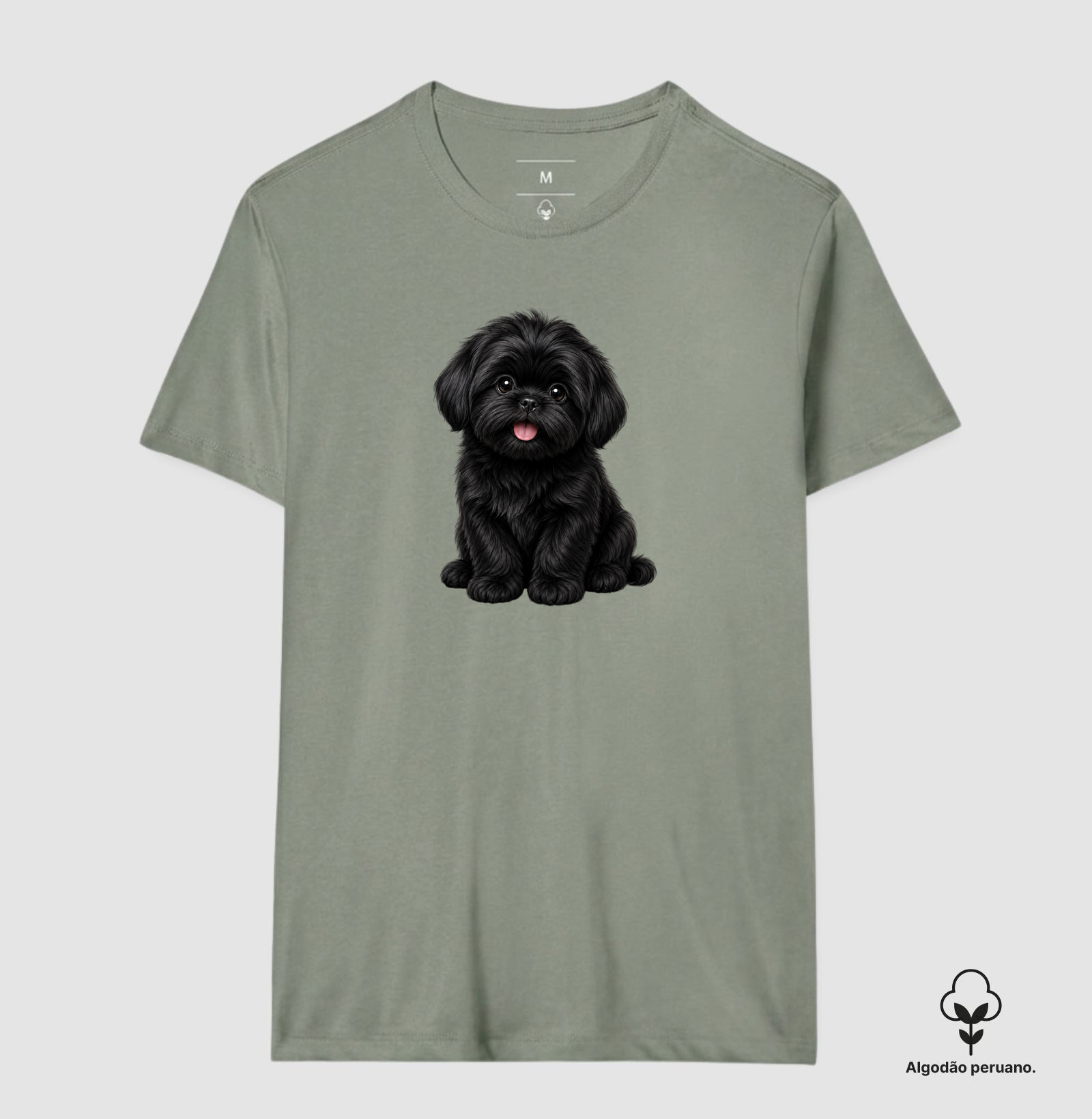 Shih Tzu Preto - Desenho Animado - Imagem 5