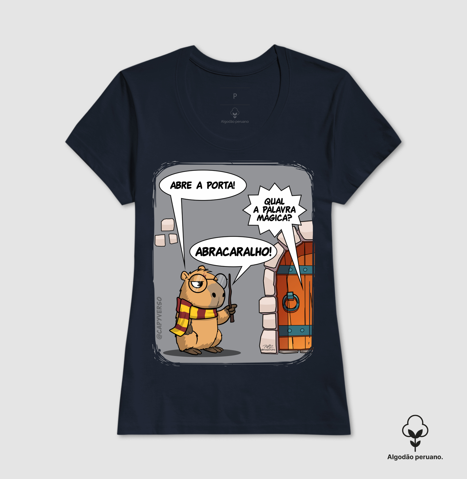 Camiseta Capivara Abracaralho - Imagem 6