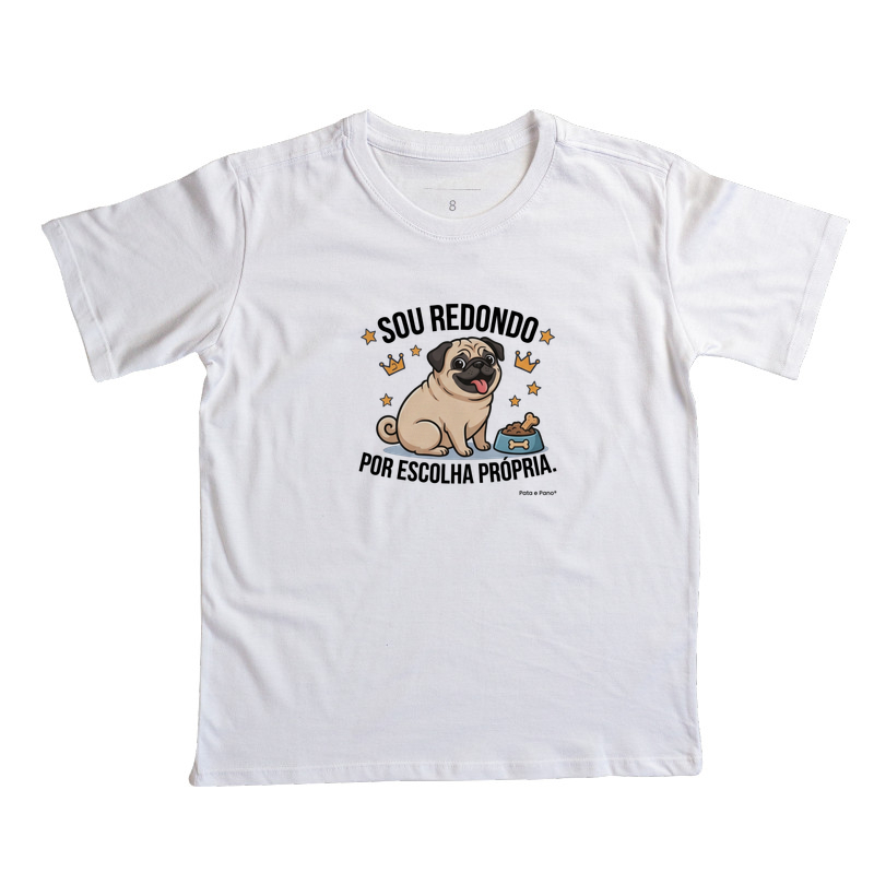 CAMISETA PUG REDONDO - Imagem 2