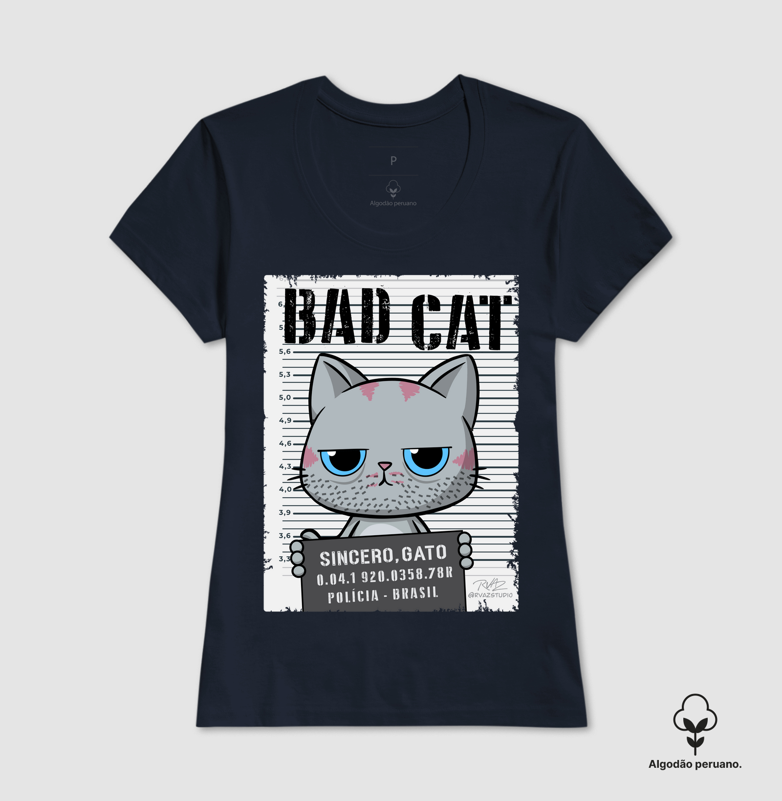 Camiseta Bad Cat - Imagem 7