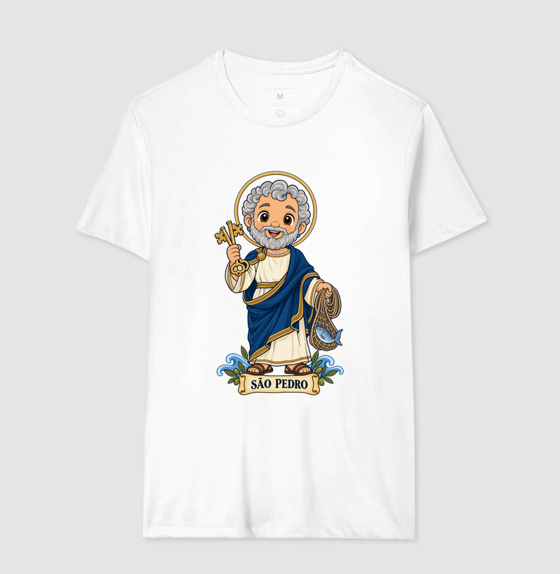 São Pedro estilo chibi - Imagem 4