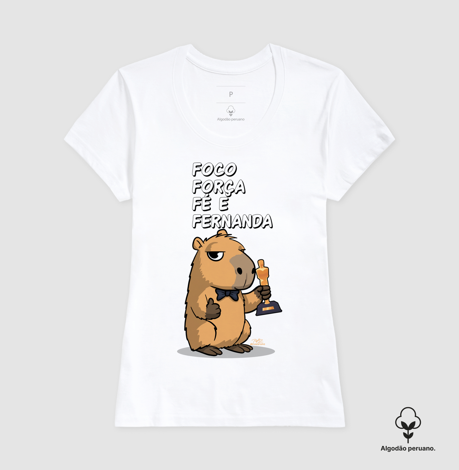 Camiseta Capivara Fernanda - Imagem 3