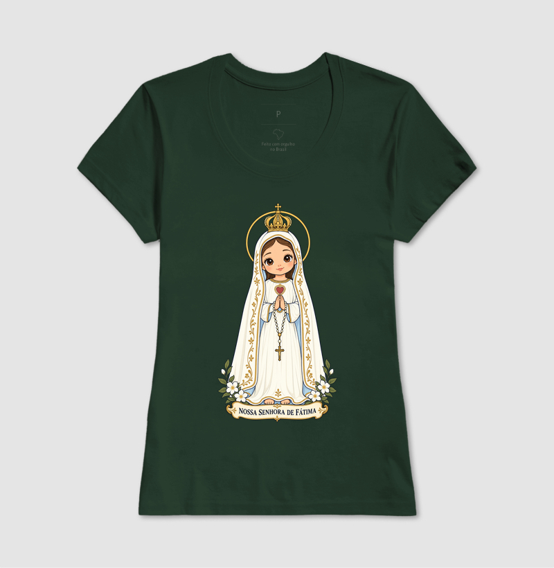 Nossa senhora e Fátima estilo chibi - Imagem 11