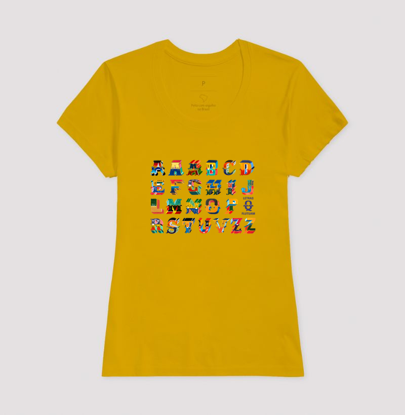 Camisa Alfabeto - Imagem 14