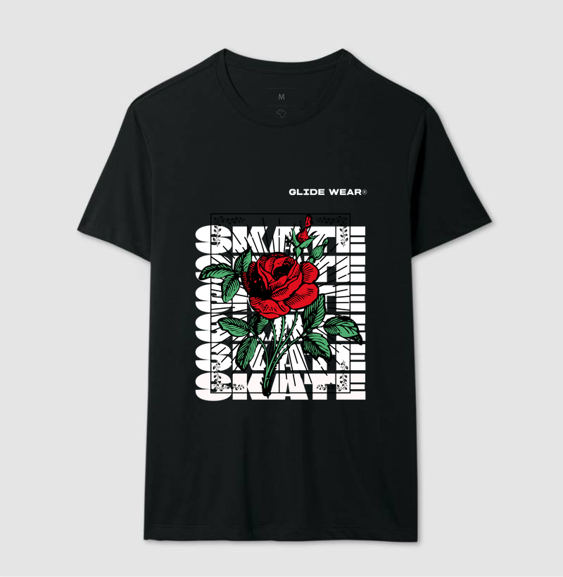 Camiseta Preta - ROSA