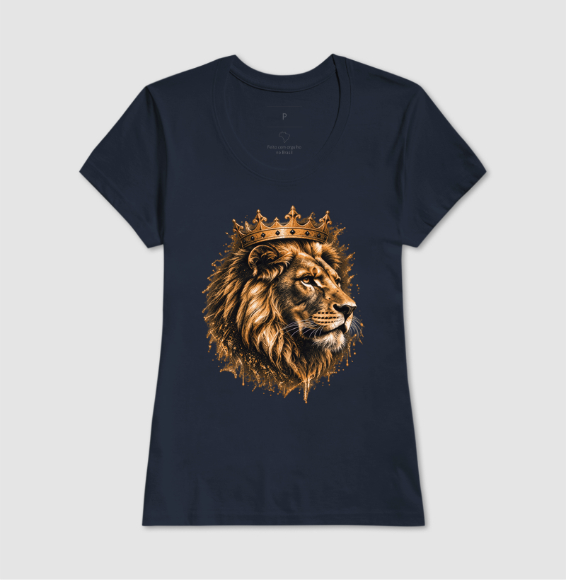 Leão Coroado — Camiseta Oversized - Imagem 7