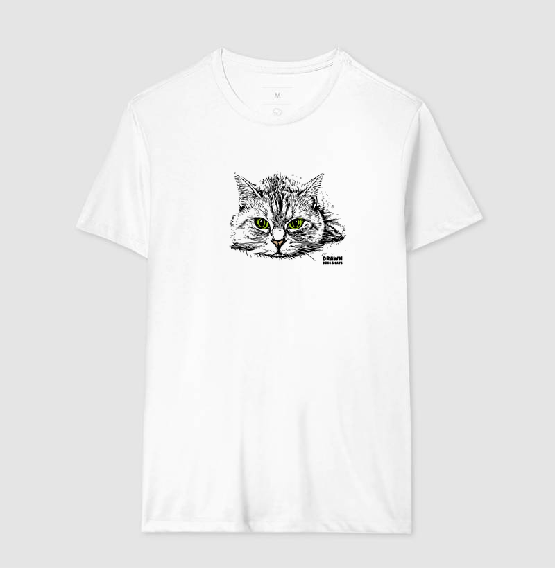 Rosto de gato deitado - Imagem 3