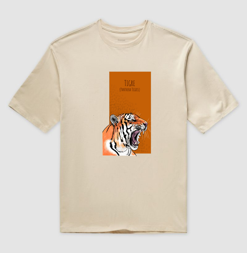 Camiseta Oversized Tigre - Imagem 3