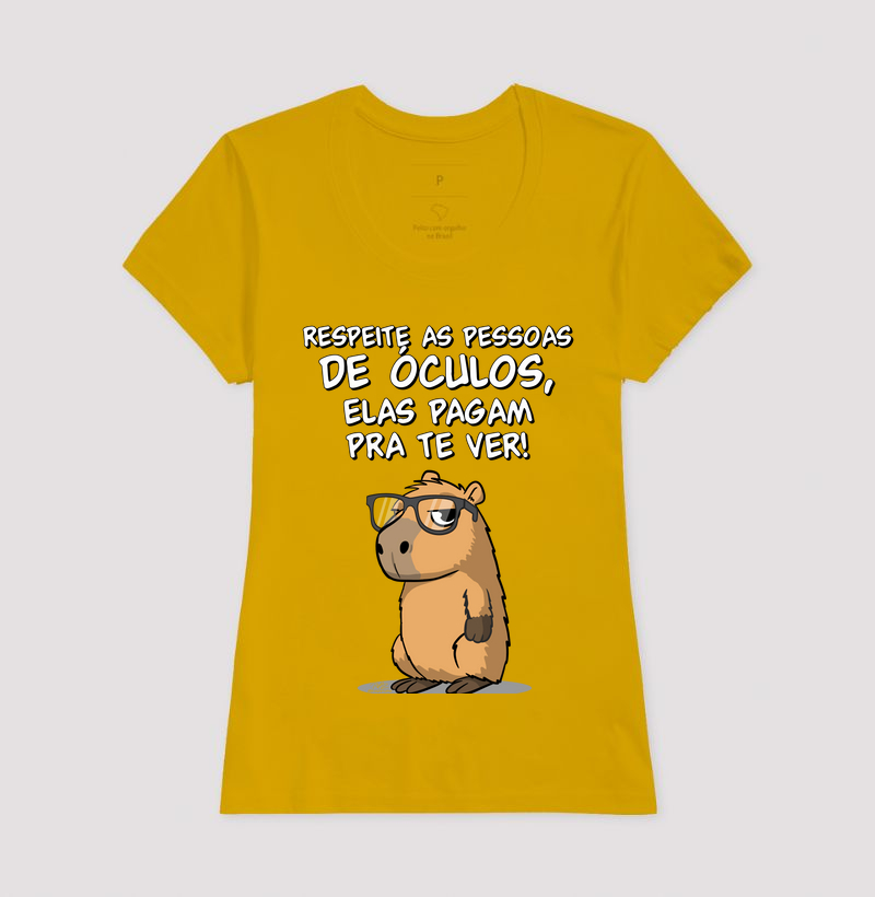 Camiseta Capivara Óculos - Imagem 15