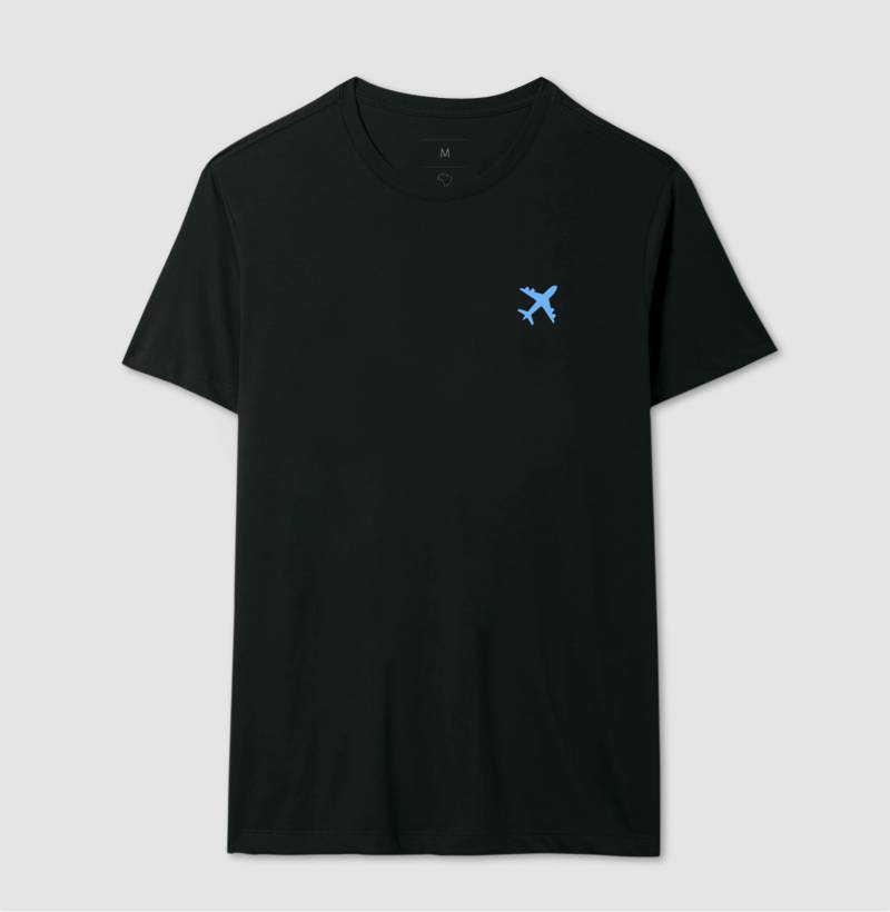 Viajante Minimalista - avião azul claro - Imagem 2