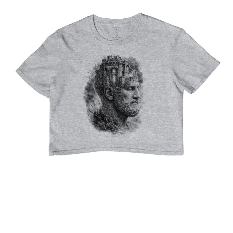 Camiseta Estoicismo "The Old Man and the Ruined Castle" - Imagem 6