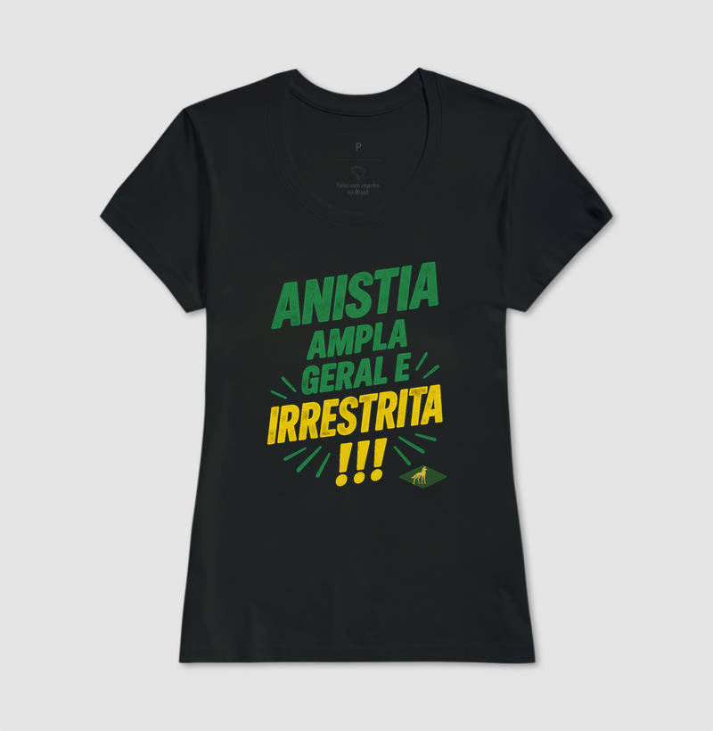 Camiseta Anistia Ampla, Geral e Irrestrita | Manifesto - Imagem 4
