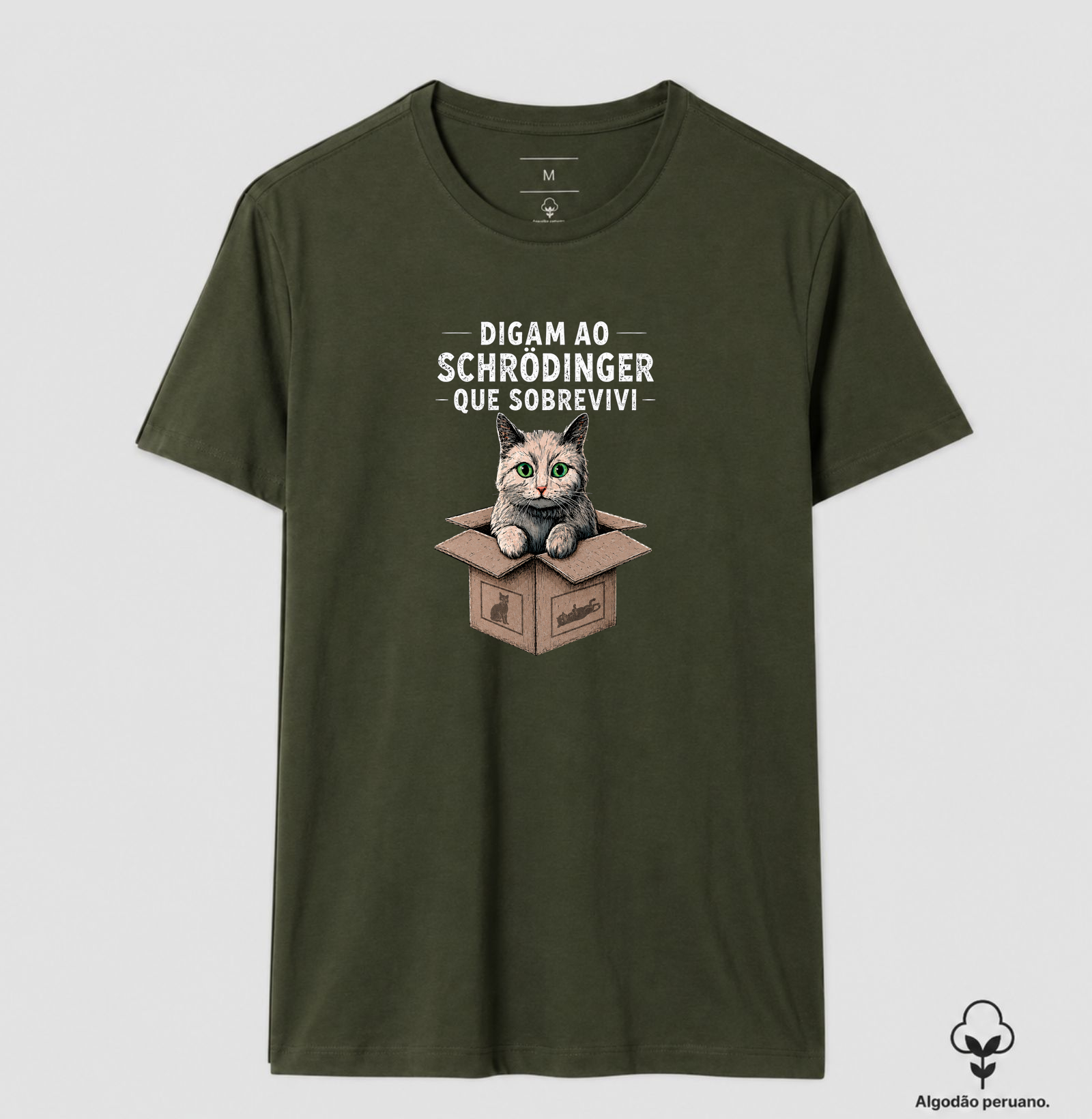 Camiseta - "Sobrevivente da Física Quântica" - Imagem 7