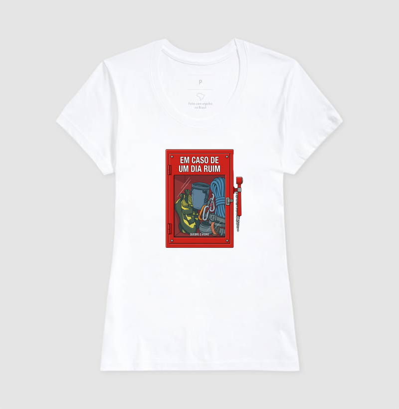 Camiseta Falésia & Magnésio | Em Caso de Dia Ruim - Imagem 5