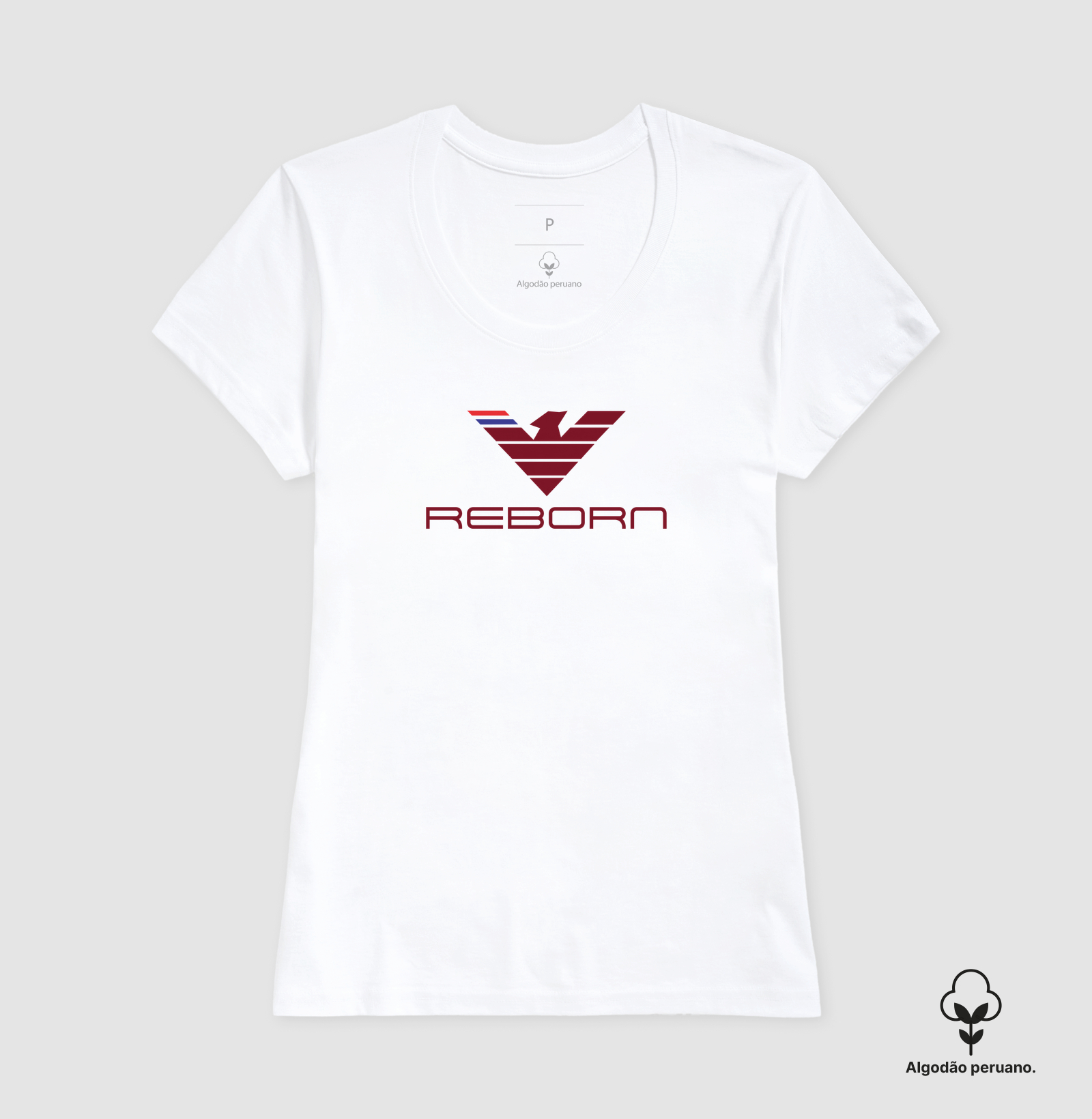 REBORN — RENASCER. MAIS FORTE. MAIS ALTO. Uma obra de arte no peito. Acima, a fênix — imponente, elegante, em tons que brilham com nobreza sobre o branco puro. Suas linhas são precisas, definidas, perfeitas: não é só um símbolo, é a promessa de quem nunca se deita. - Imagem 4