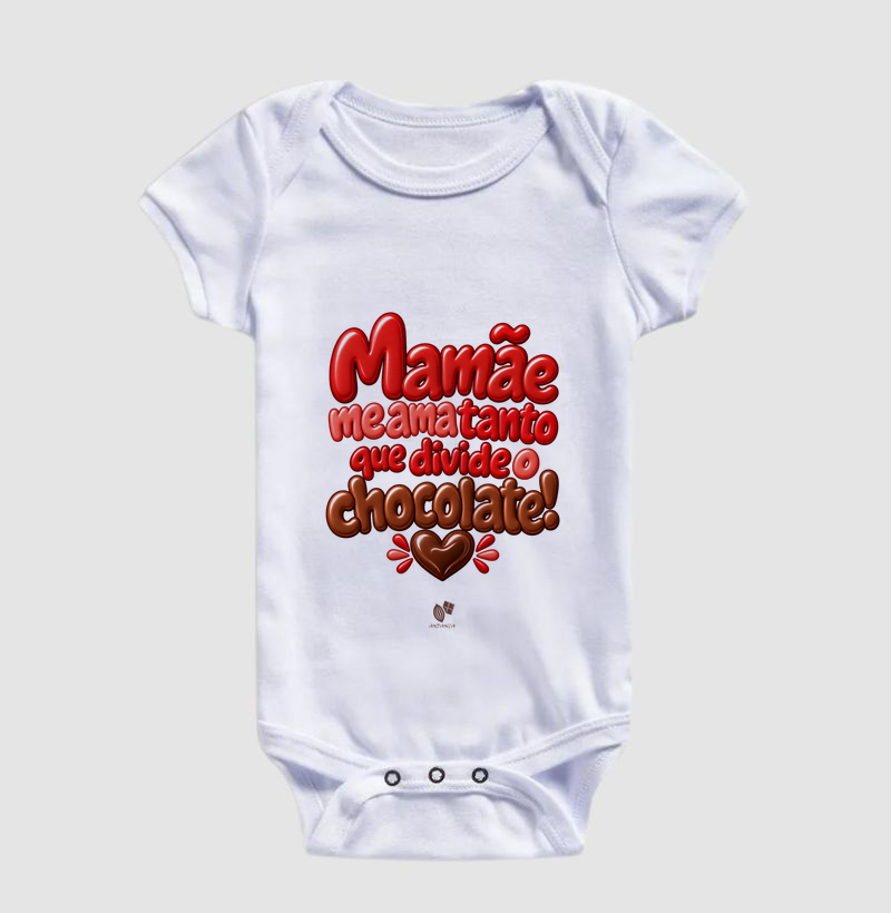 Mamãe me ama tanto que divide o chocolate - Imagem 3