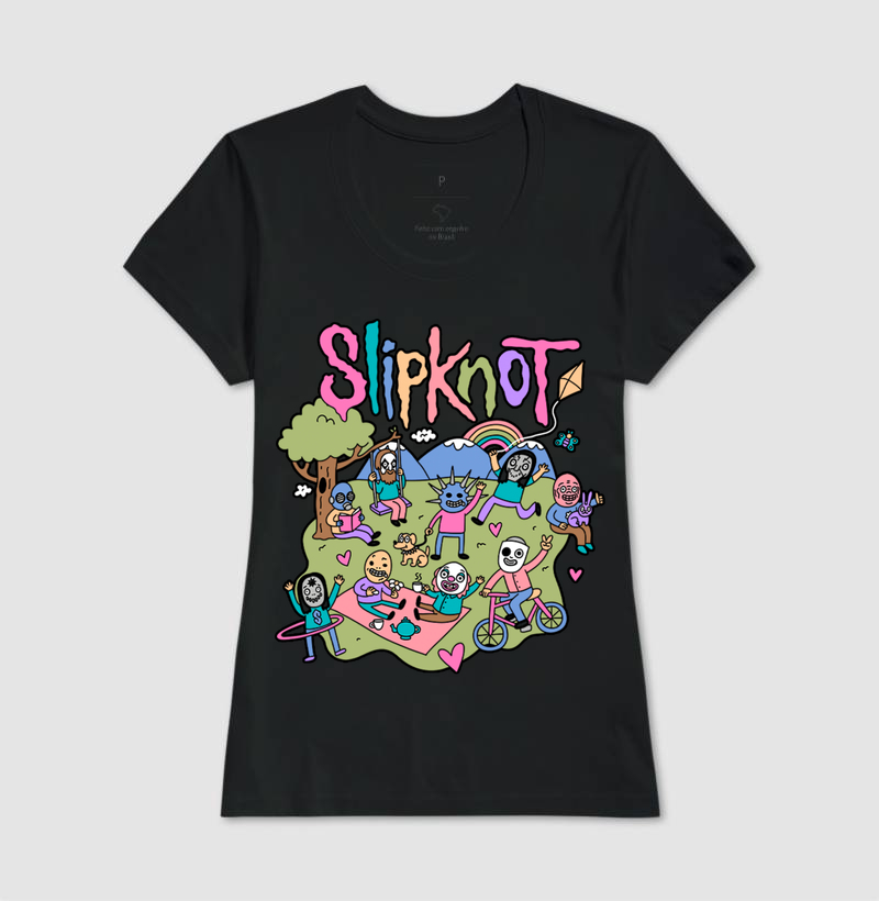 Camiseta Básica - Slipknot - Imagem 3