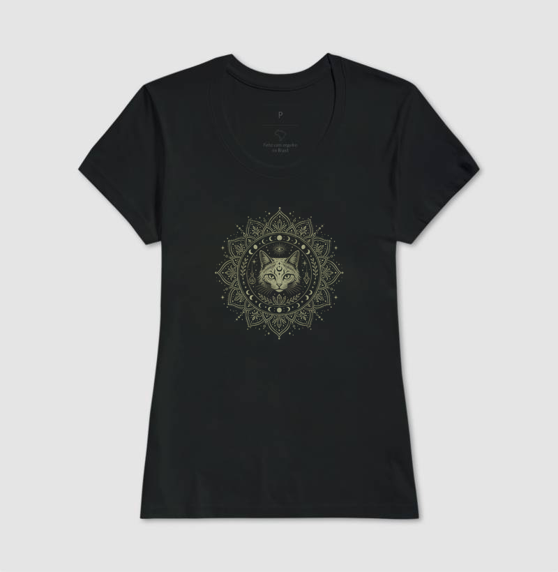 gato místico celestial - mandala elementar - Imagem 6