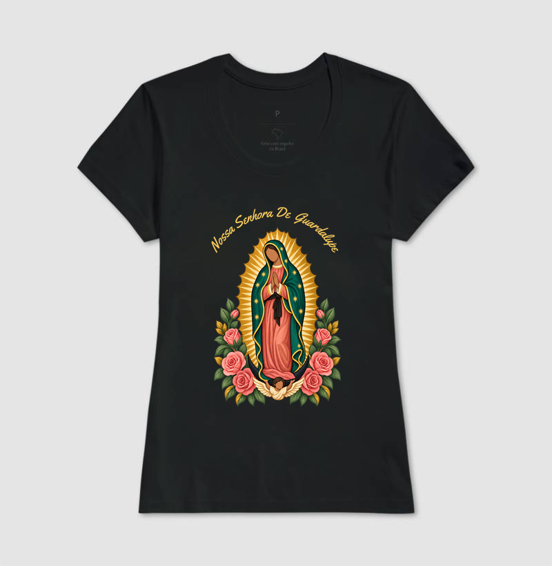 Camiseta Nossa Senhora de Guadalupe — Rosas de Esperança - Imagem 6