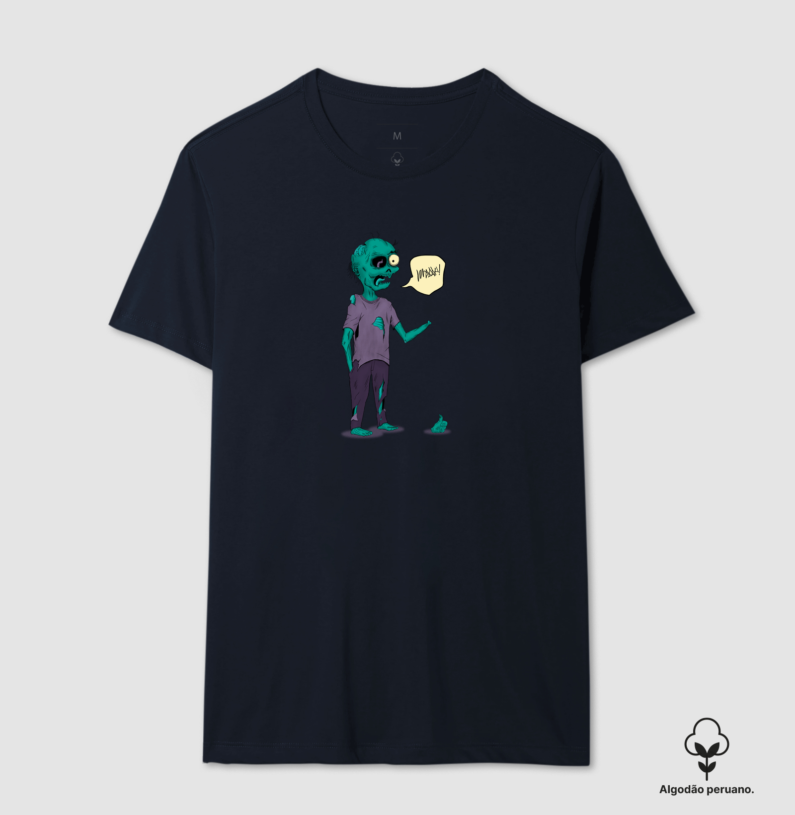 Camiseta Algodão Peruano Zumbi OK - Imagem 6