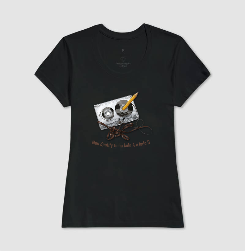 Camiseta Vintage Fita K7 - Imagem 3