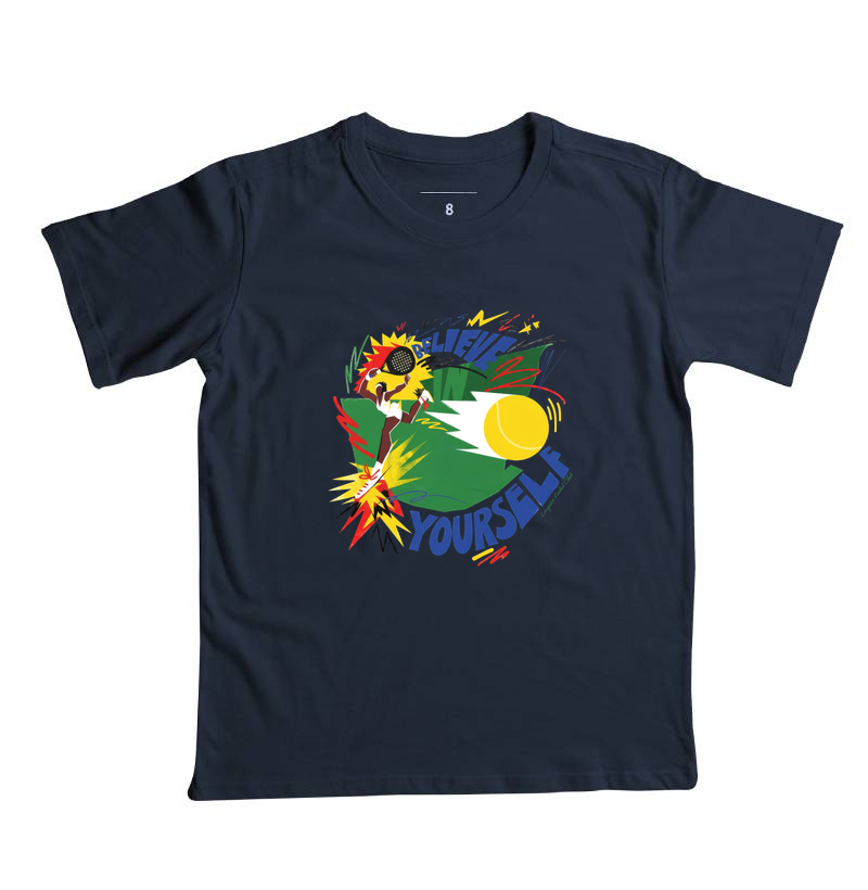 Camiseta Padel Believe In Yourself Retrô - Imagem 3