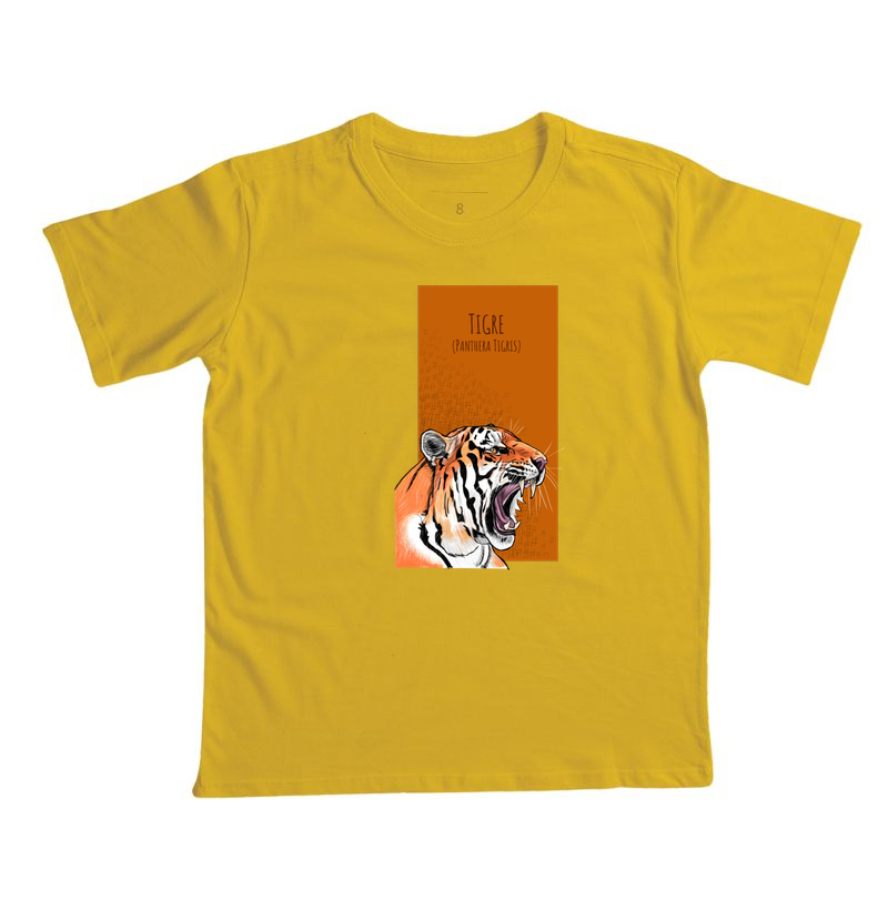 Camiseta Infantil Tigre - Imagem 5
