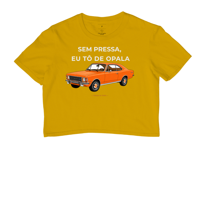 Sem pressa, eu tô de Opala - laranja - Imagem 8