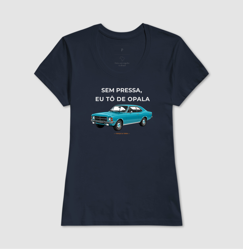 Sem pressa, eu tô de Opala - azul claro - Imagem 7