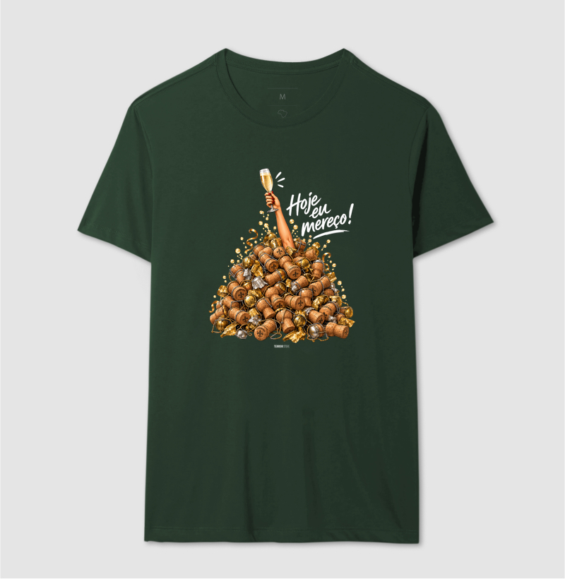 Camiseta “Hoje Eu Mereço” – Champagne Lifestyle - Imagem 10