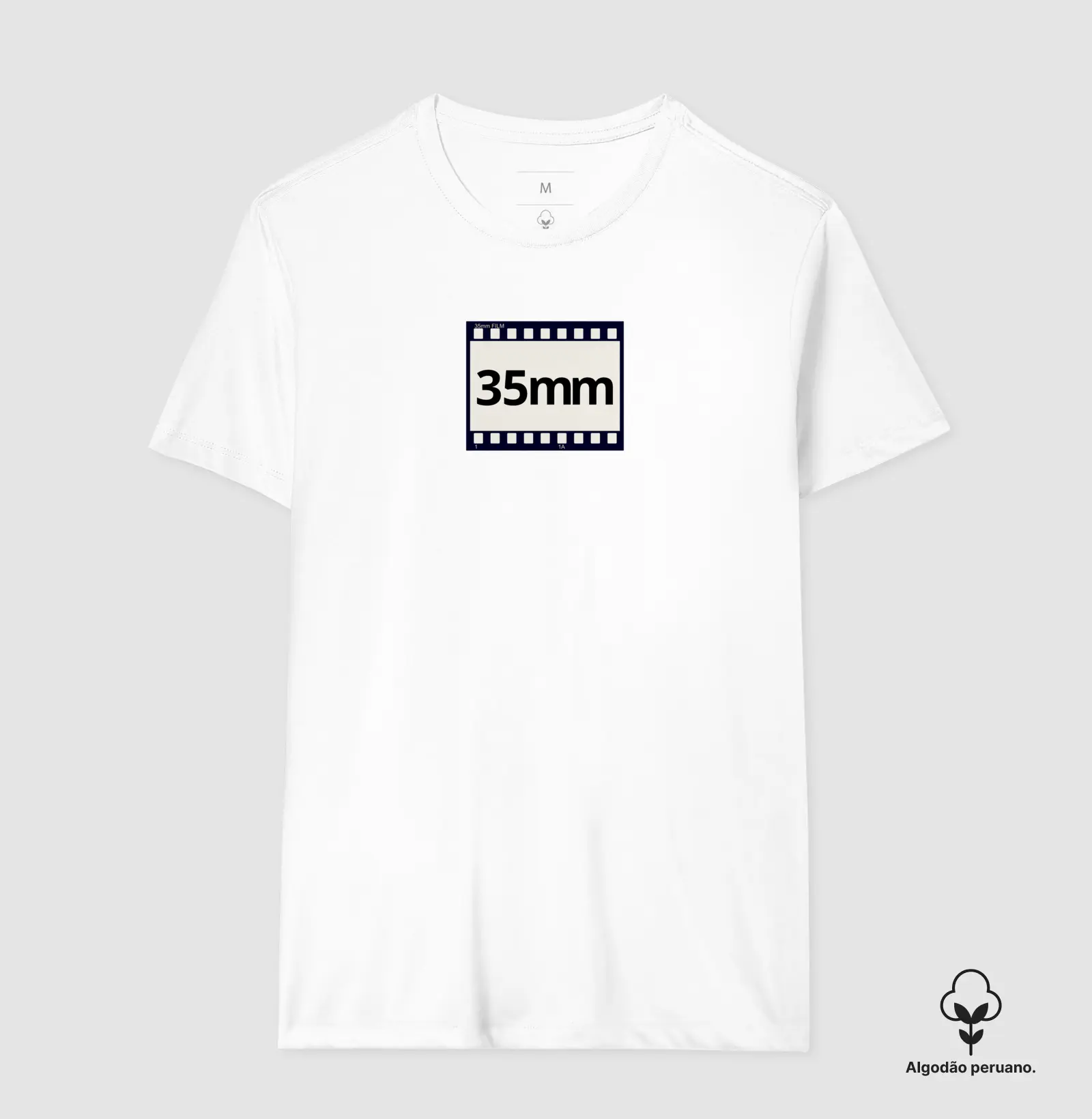 Camiseta Premium algodão Peruano filme 35mm - Imagem 4
