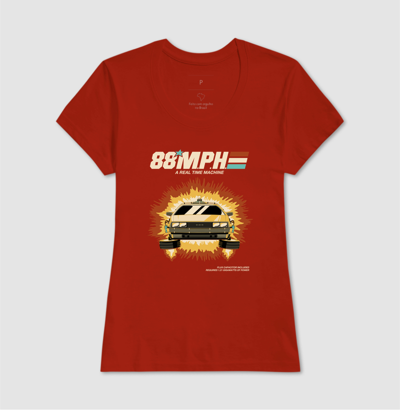 Camiseta  A Real Time Machine_w - Imagem 7