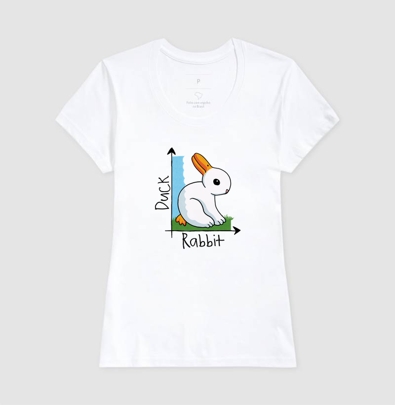 Camiseta Pato ou Coelho? - Imagem 3