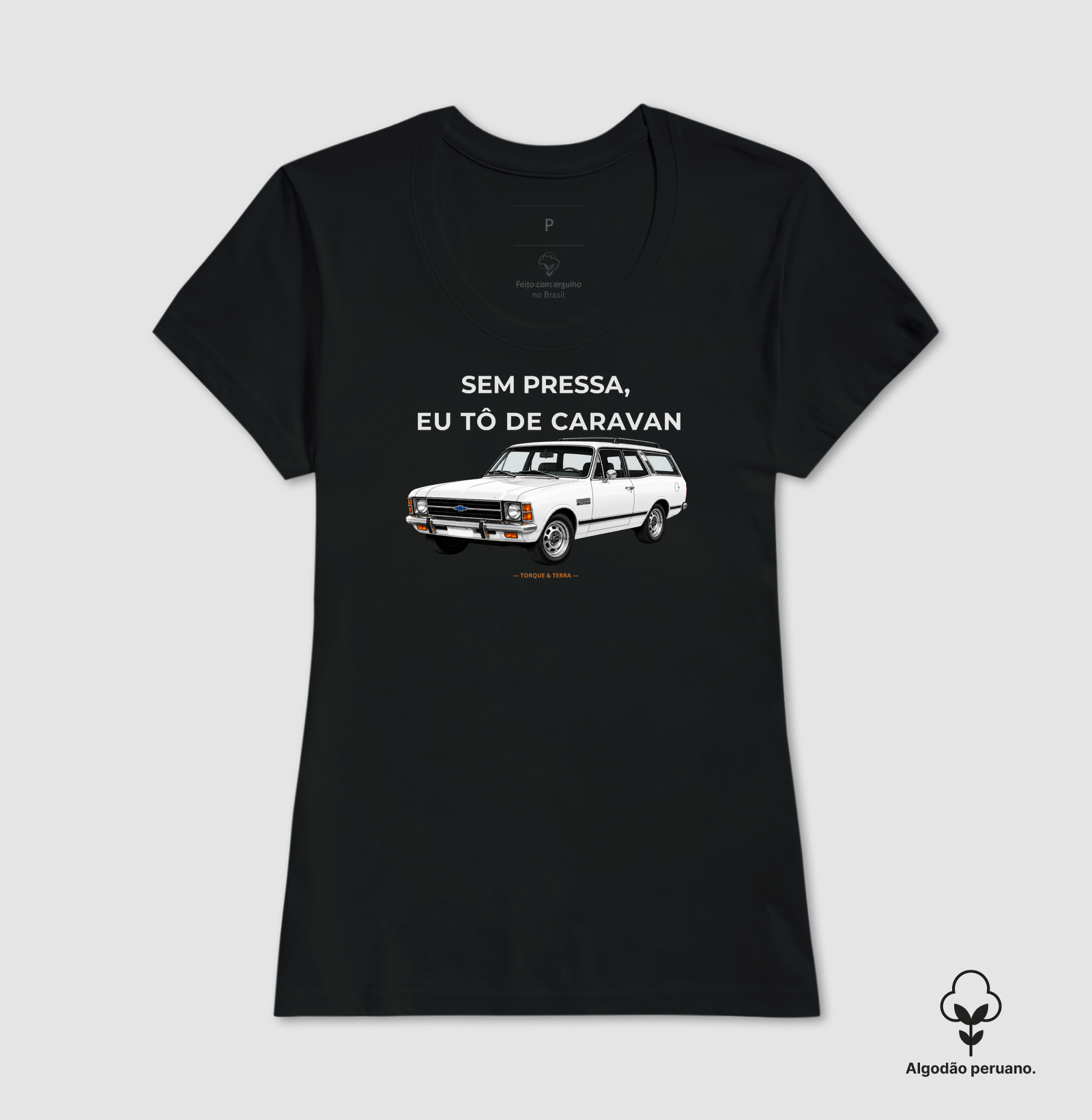 Sem pressa, eu tô de Caravan - Branca - Imagem 4