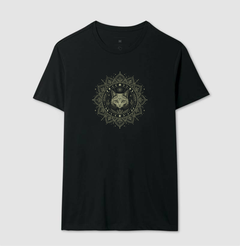 gato místico celestial - mandala elementar - Imagem 5