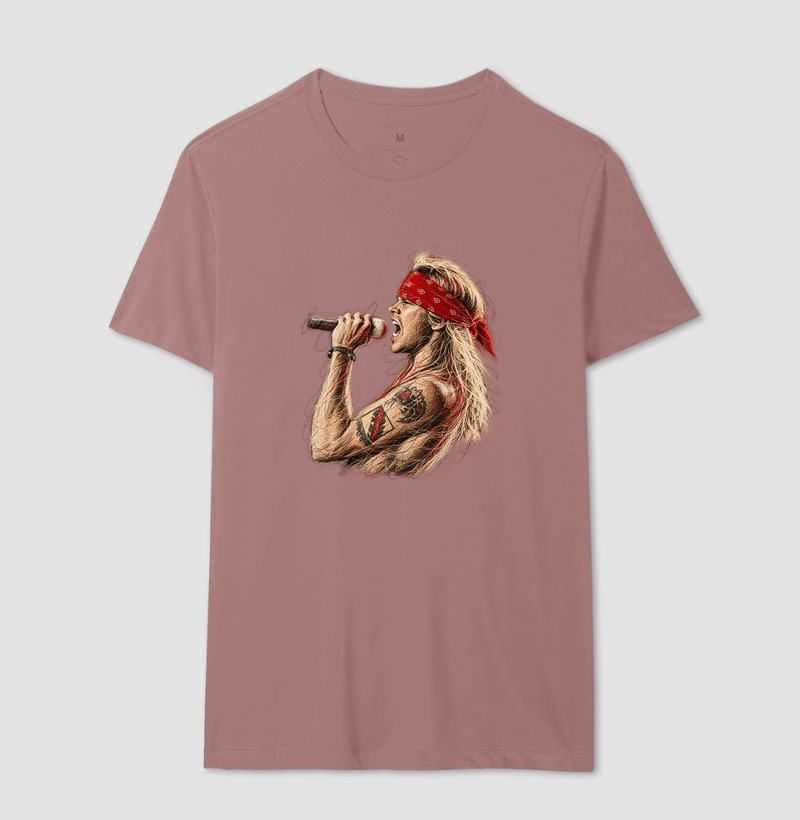 Camiseta Axl Rose Guns N’ Roses – Estampa Rock Vintage - Imagem 16