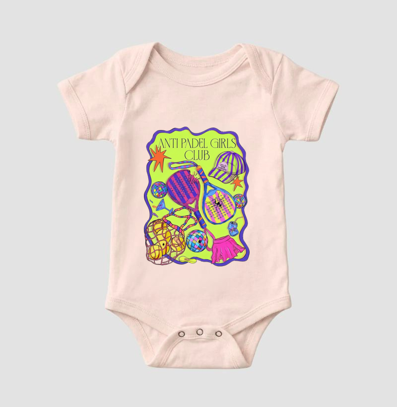 Camiseta Feminina Anti Padel Girls Club Retrô - Imagem 5