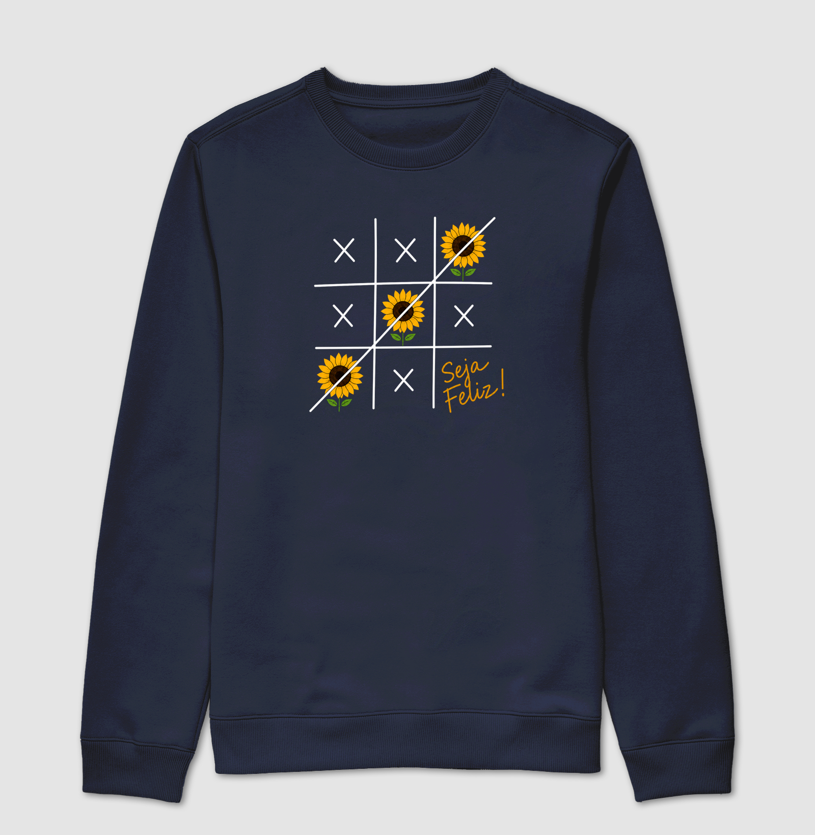 Camiseta Seja Feliz Girassol - Imagem 5