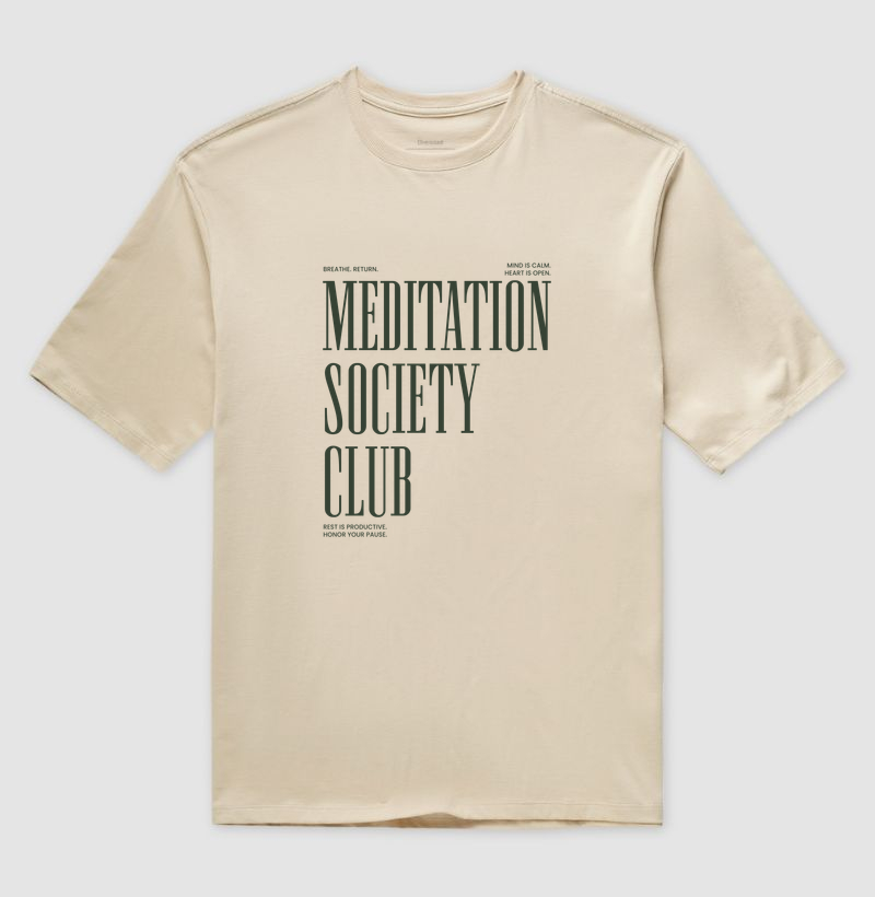 Oversized - Meditation Society Club - Imagem 4