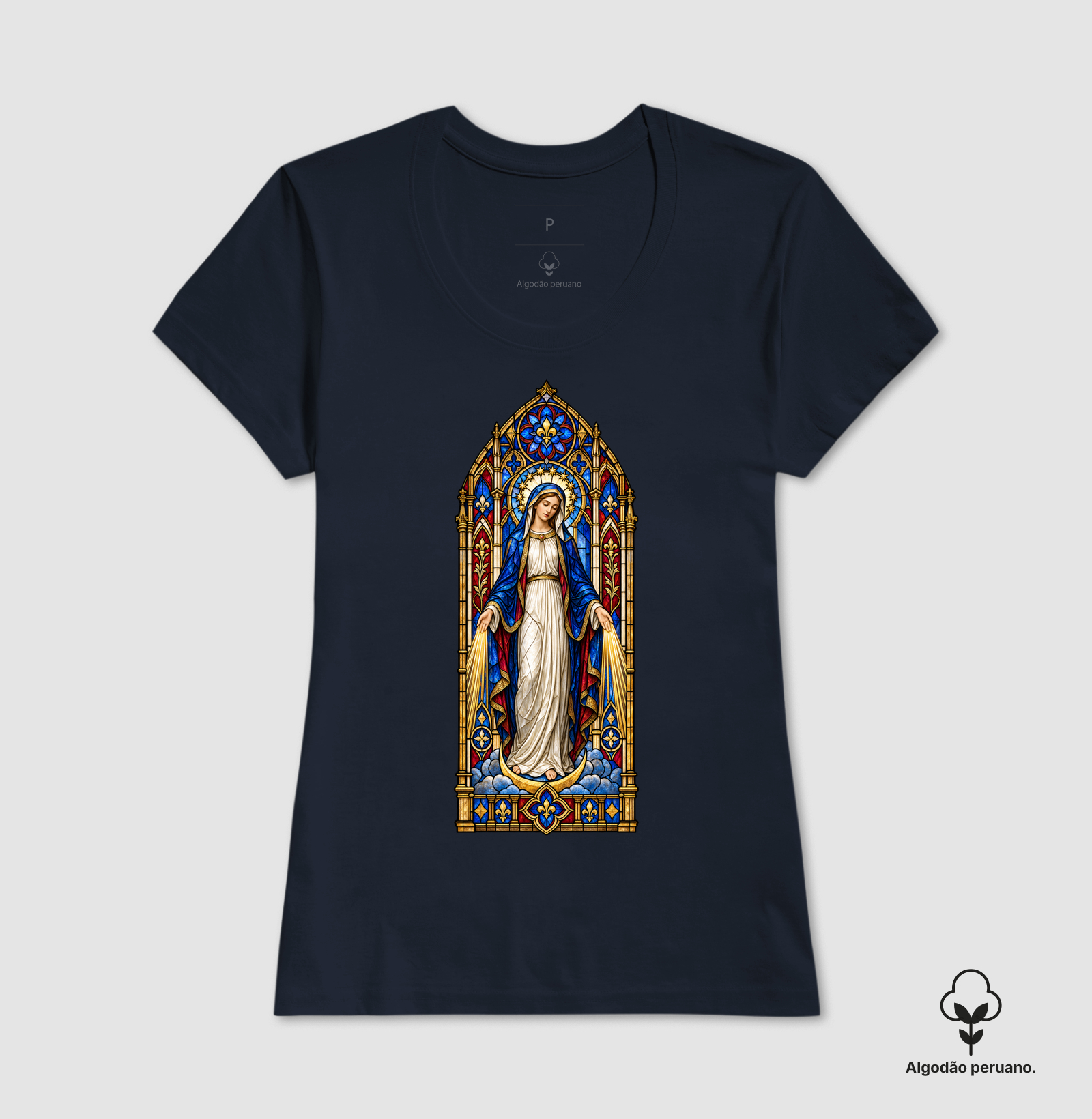 Nossa Senhora das Graças - Vitral - Imagem 9