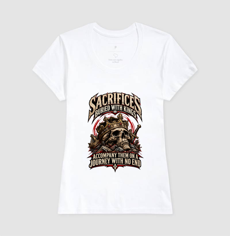 Camiseta Sacrifices Buried with Kings - Imagem 5