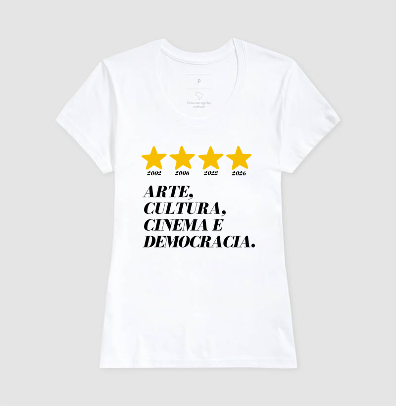 Camiseta Gráfico é Tetra! (coleção Virada do Cinema Nacional) - Imagem 5