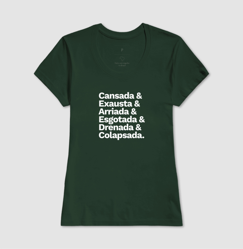 Cansada, exausta, arriada, esgotada, drenada e colapsada - Imagem 13