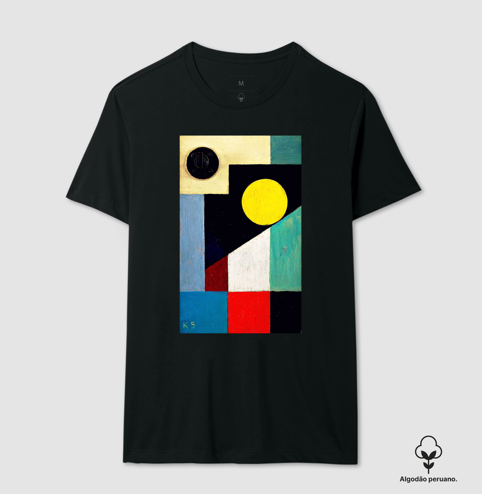 Camiseta Algodão Peruano Tanguis Kurt Schwitters - Imagem 5