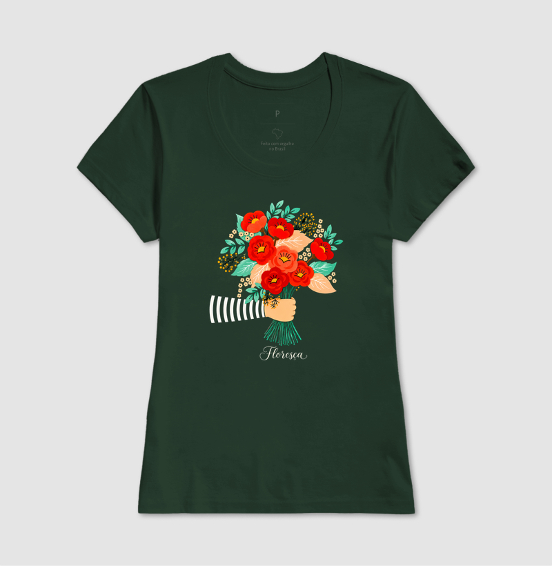 Camiseta Buquê de flores - Imagem 13