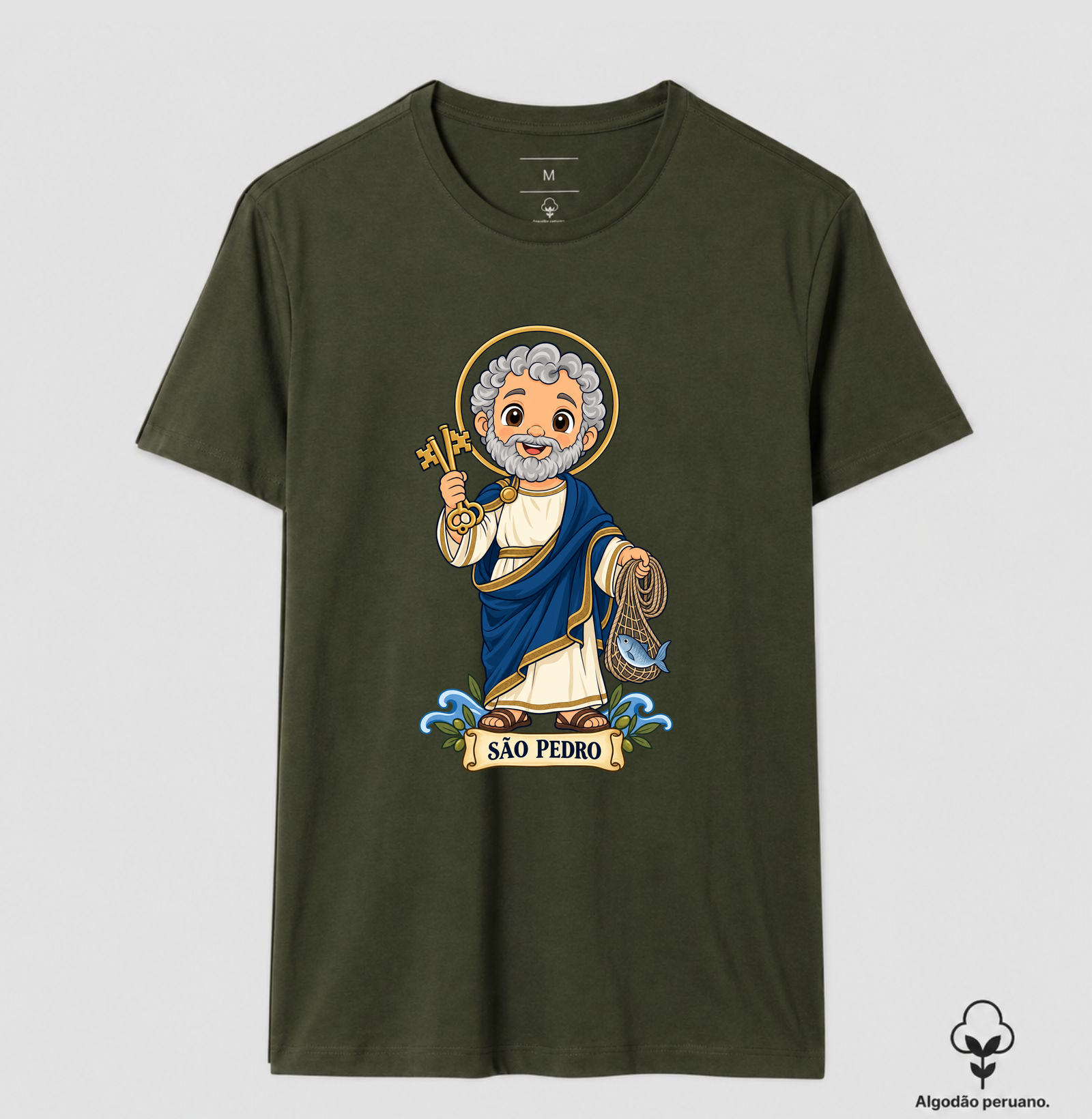São Pedro estilo chibi - Imagem 9