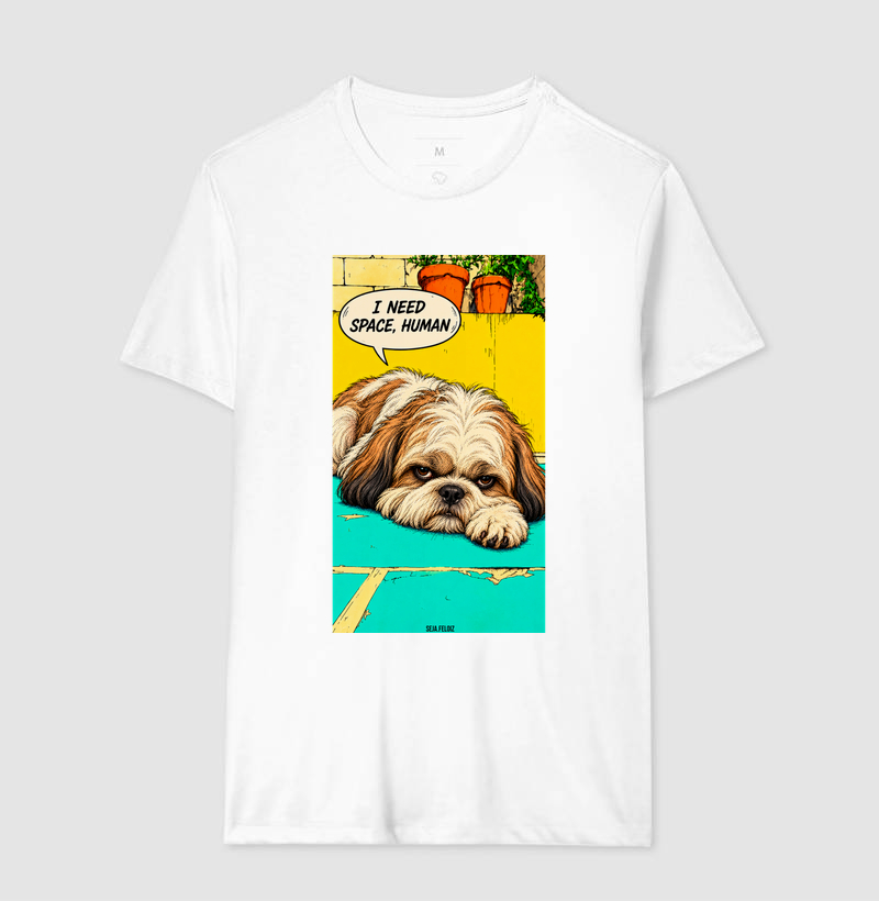 🐶💬 Shih Tzu Edition: I Need Space, Human ✨ - Imagem 4